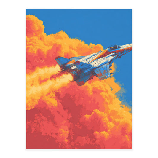 Dynamic Fighter Jet Crystal Sticker – High-Definition Aviation Theme Artwork, Waterproof Durable Wall/Desk Crystal Decoration for Home & Office